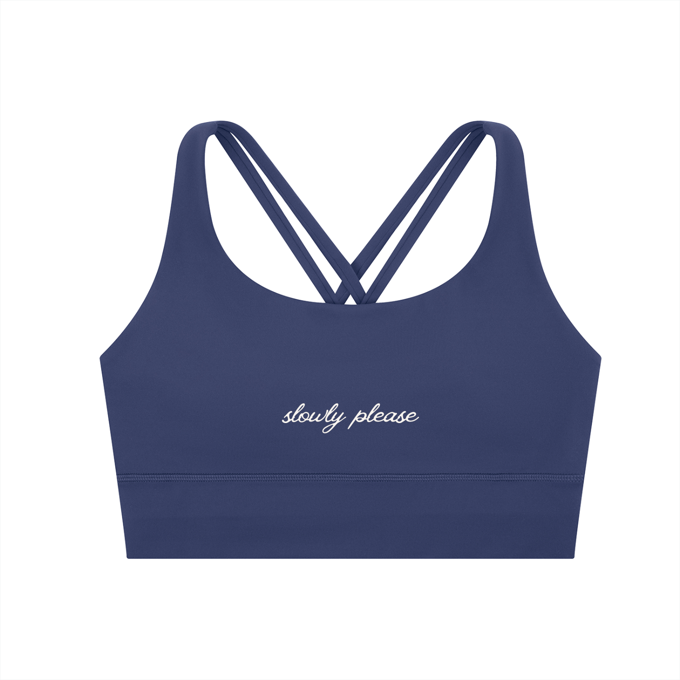 Strappy Criss-Cross Sports Bra - Spls Fitness