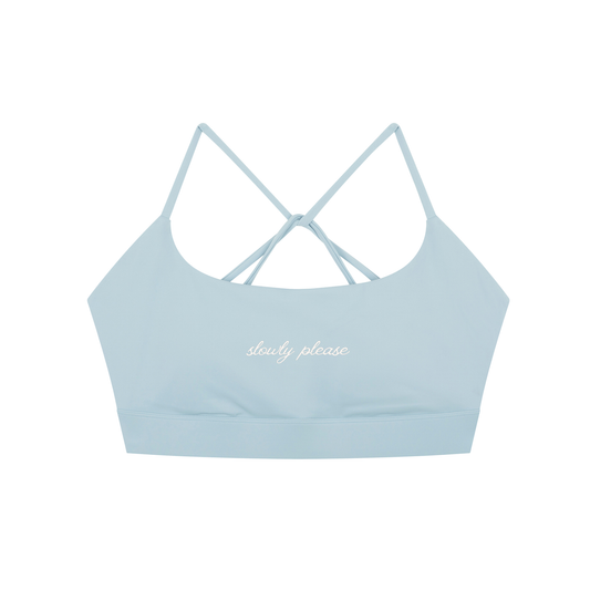 Strappy Criss Cross Yoga Sports Bra - Spls Fitness