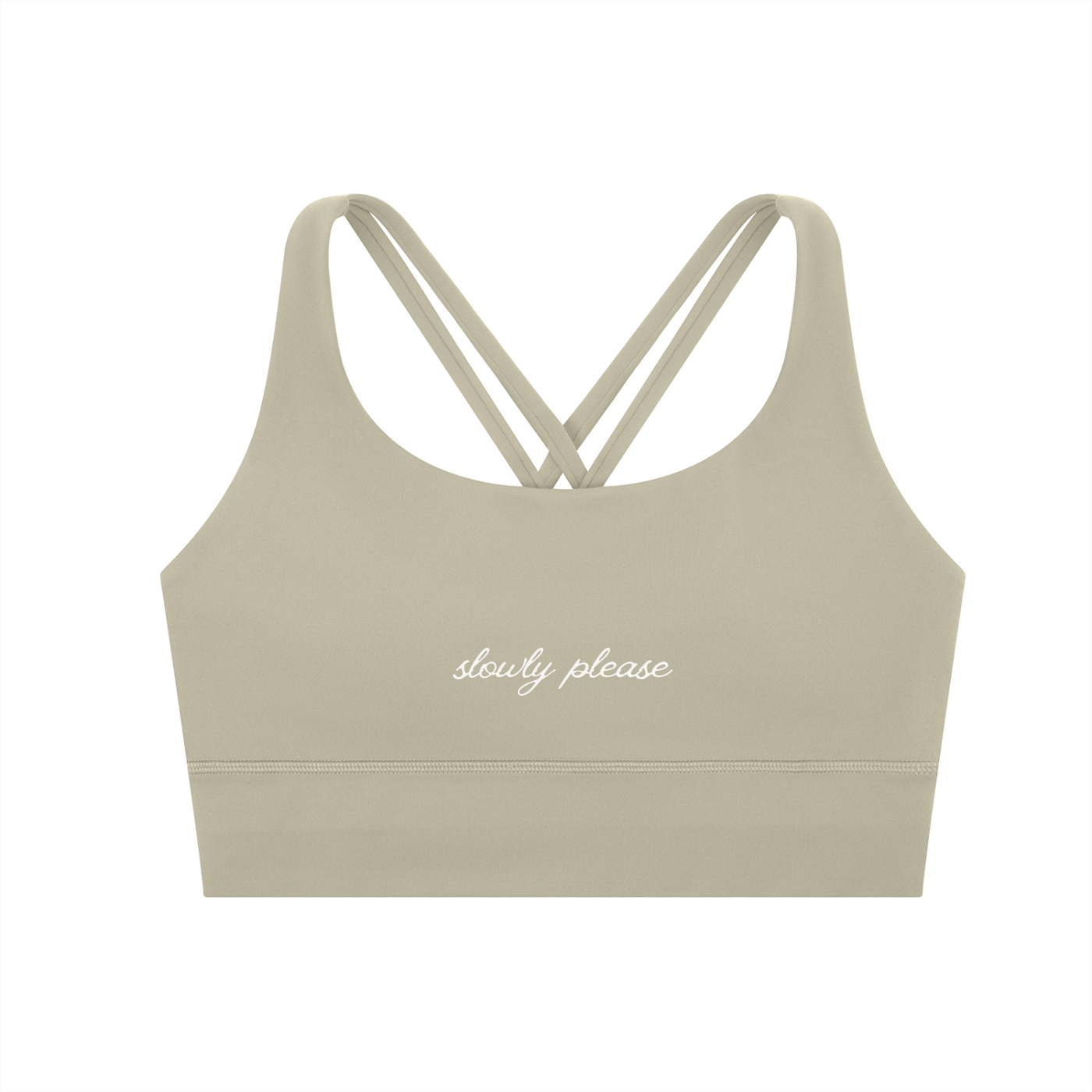 Strappy Criss-Cross Sports Bra - Spls Fitness