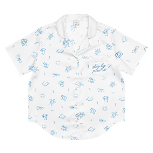 Women’s pajama top printed SPLS