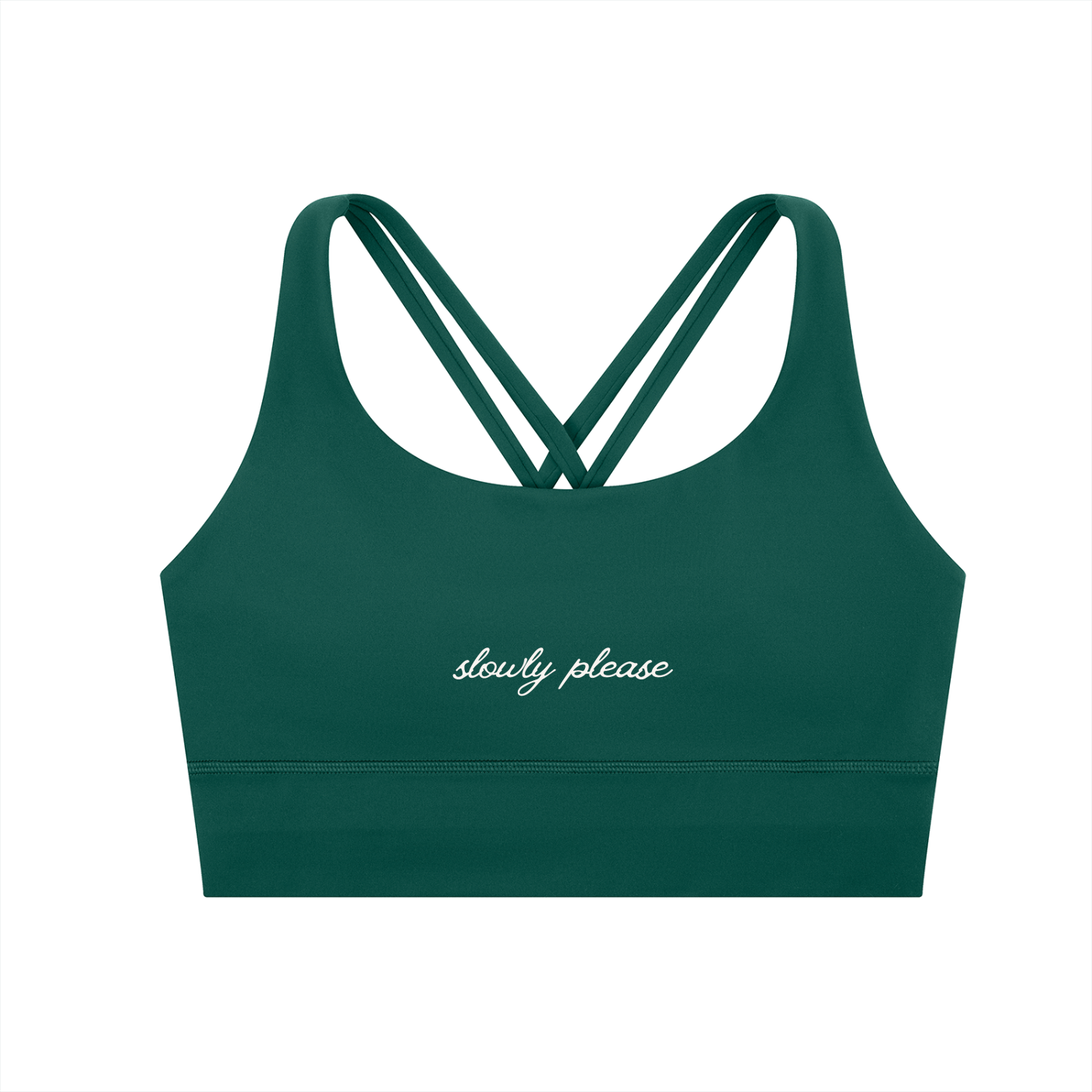 Strappy Criss-Cross Sports Bra - Spls Fitness