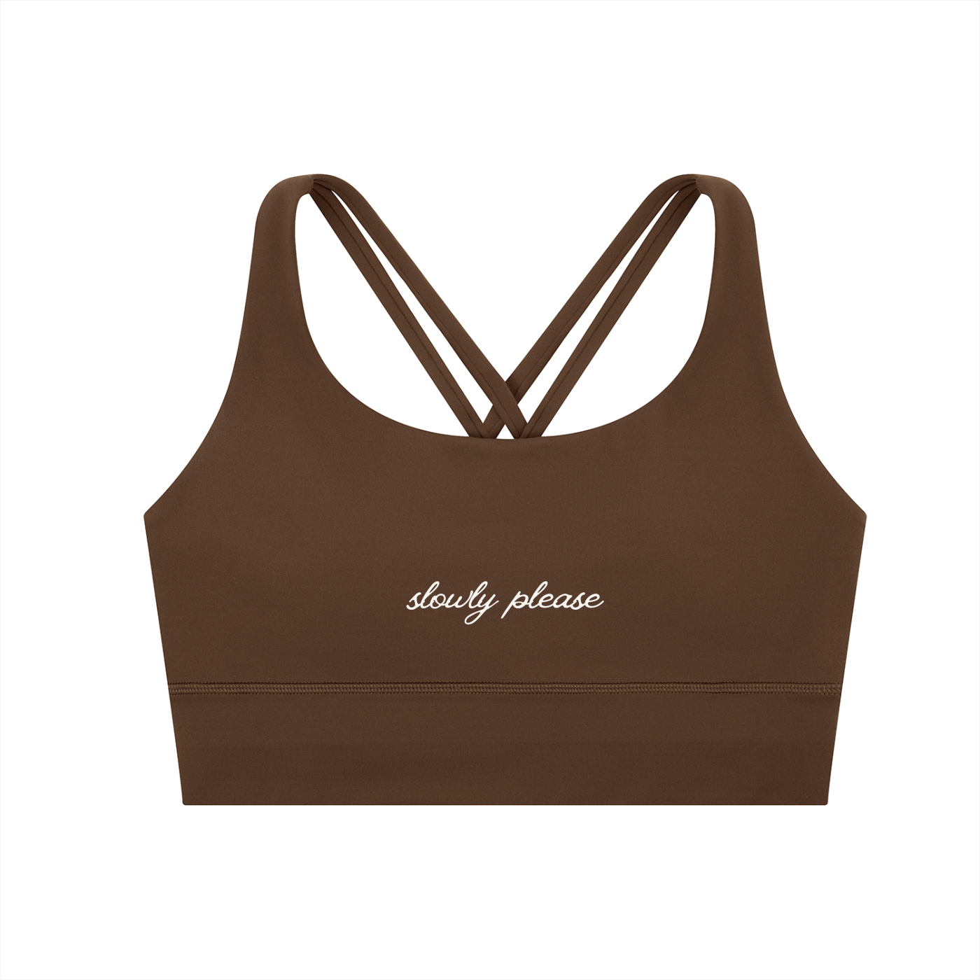 Strappy Criss-Cross Sports Bra - Spls Fitness